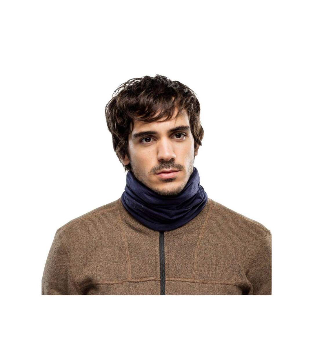 Original Ecostretch Scarf One Size Navy Blue Buff-2