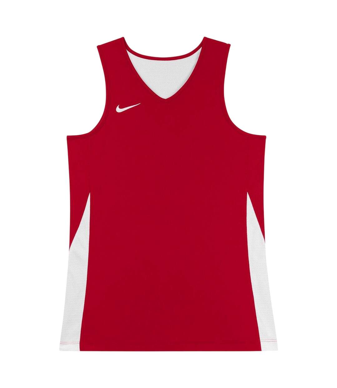 Mens Reversible Basketball Jersey University Red White Nike-1
