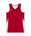 Mens Reversible Basketball Jersey University Red White Nike-1
