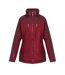 Regatta Womens/Ladies Calderdale Winter Waterproof Jacket (Rumba Red/Burgundy) - UTRG8192