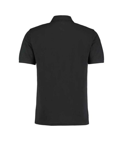 Polo klassic homme noir Kustom Kit