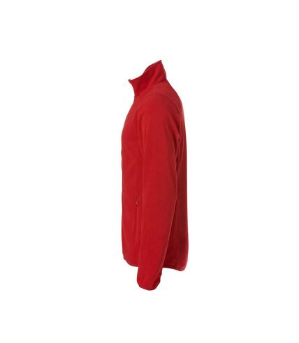 Veste polaire basic homme rouge Clique