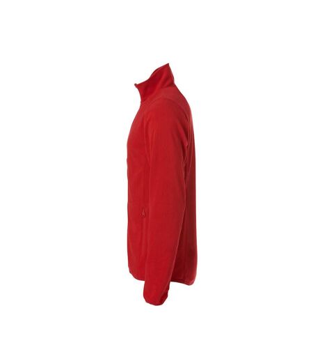 Veste polaire basic homme rouge Clique