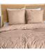 Parure de lit bi-matière microfibre SENSATION FLANELLE-1
