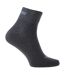 Chaussettes Motif/style Logo Chire Homme Gris Foncé Chiné Hi-Tec-2