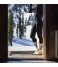 Ladies Ultra Lite Thin Thermal Winter Ski Socks with Stripes-3