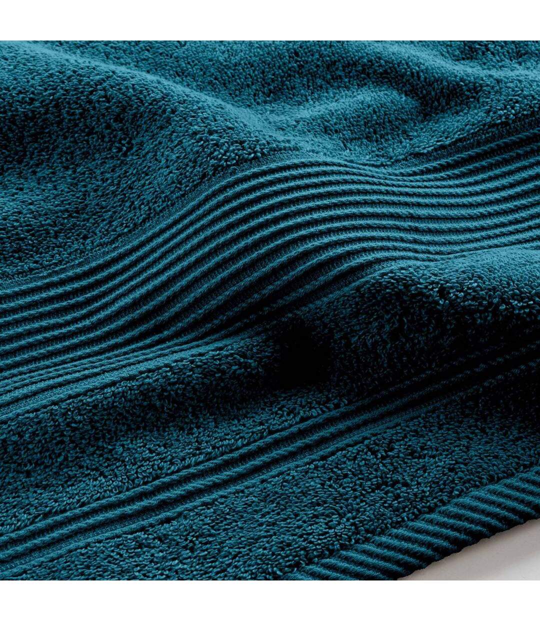 Drap de Bain Tendresse 90x150cm Bleu Indigo-3