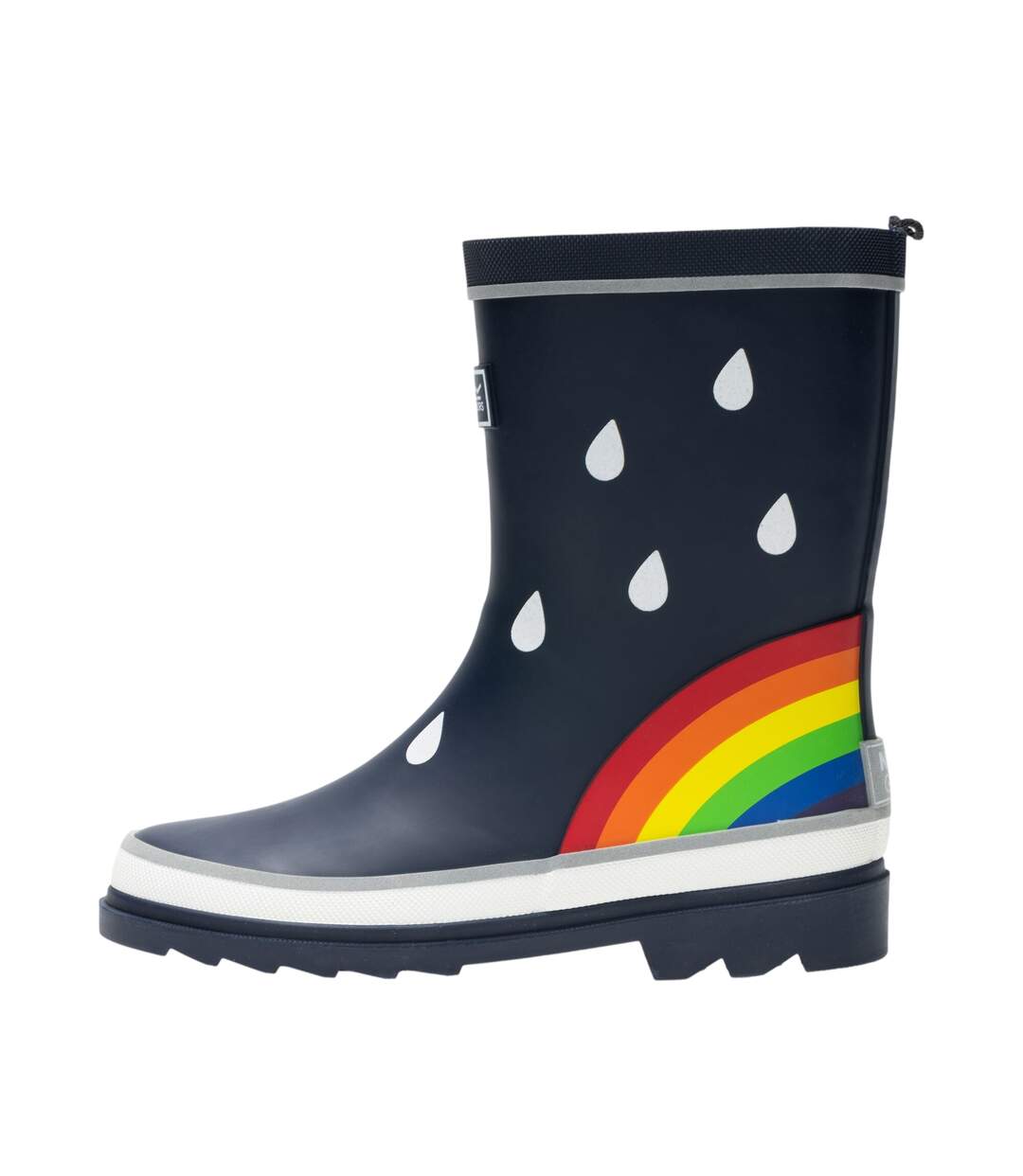 Bottes De Pluie Motif/style Arc-en-ciel Mudplay Enfant Bleu Marine Regatta-3