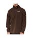 Veste polaire 1/4 de zip marron homme geographical norway men 233-1