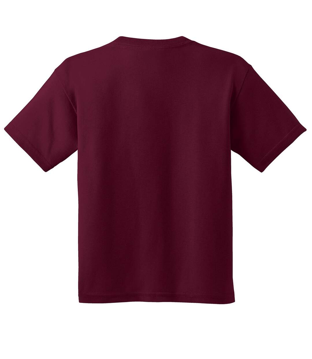 Youth Unisex Heavy Cotton T-shirt Maroon Gildan-2