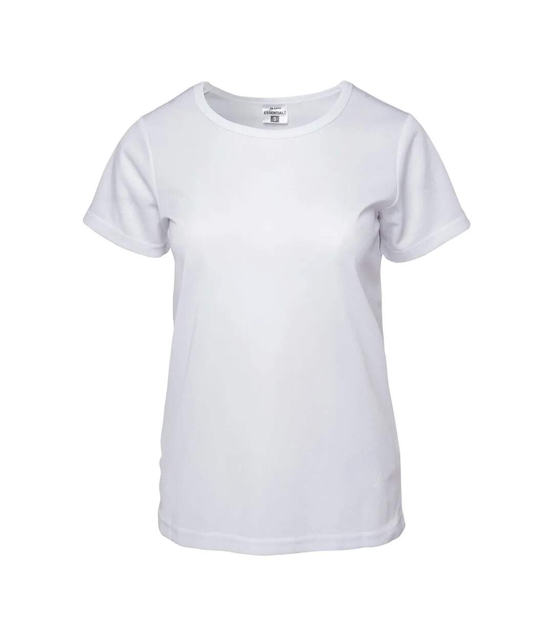 T-shirt Manches Courtes Sport Dillion Femme Blanc Martes Essential-1