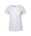 T-shirt Manches Courtes Sport Dillion Femme Blanc Martes Essential-1