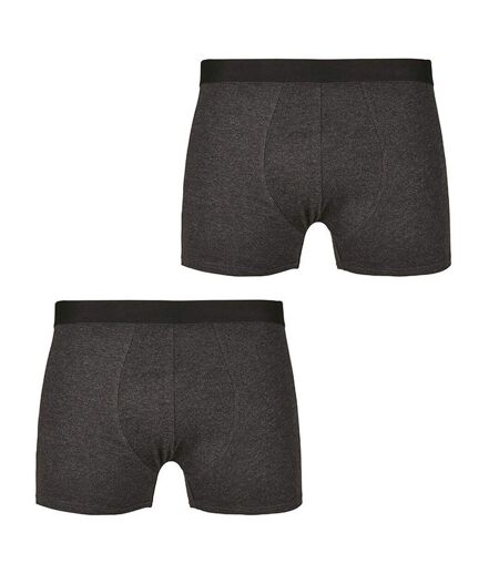 Lot de 2 boxers - Homme - BY132 - gris charcoal