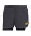 Short de sport anthracite homme adidas show - s-1