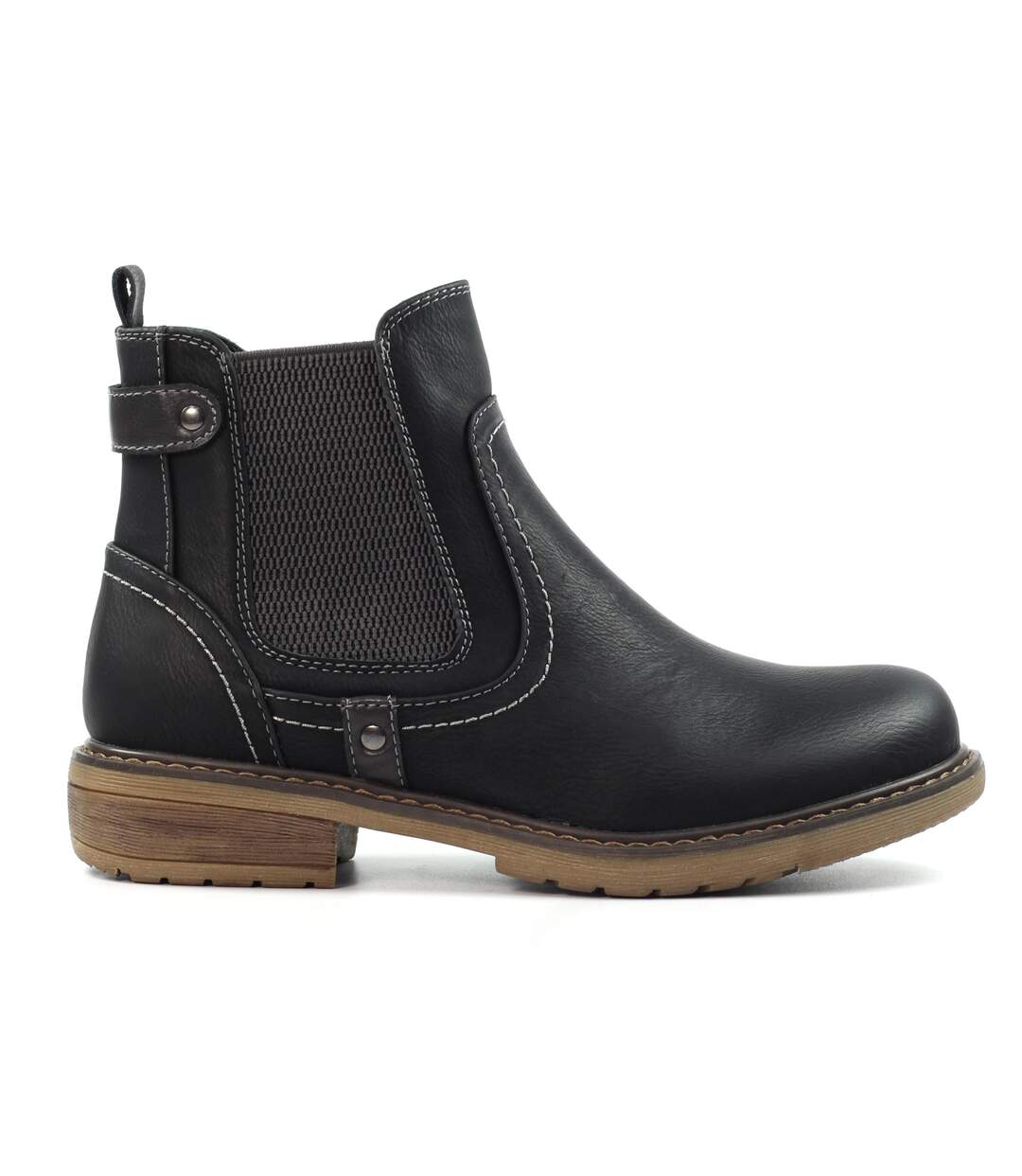 Bottines Roxie Femme Noir Lunar-1