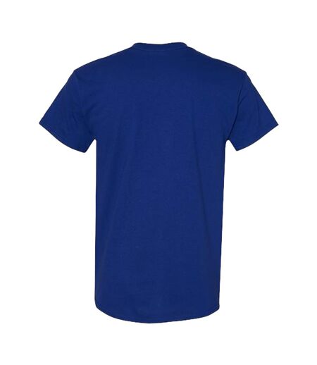 T-shirt Uni Manches Courtes Heavy Cotton Adulte Bleu Roi Sombre Gildan