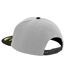 Casquette Ajustable Original Gris Noir Beechfield-2