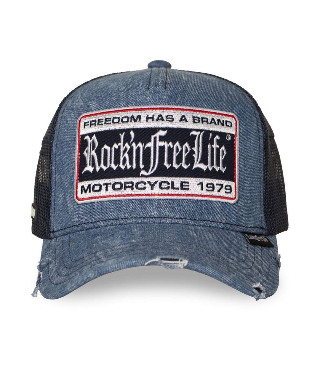 Casquette trucker unie avec filet Always Rock'n Free Life-2