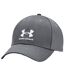 Mens Lockup Dad Hat Grey Under Armour-2