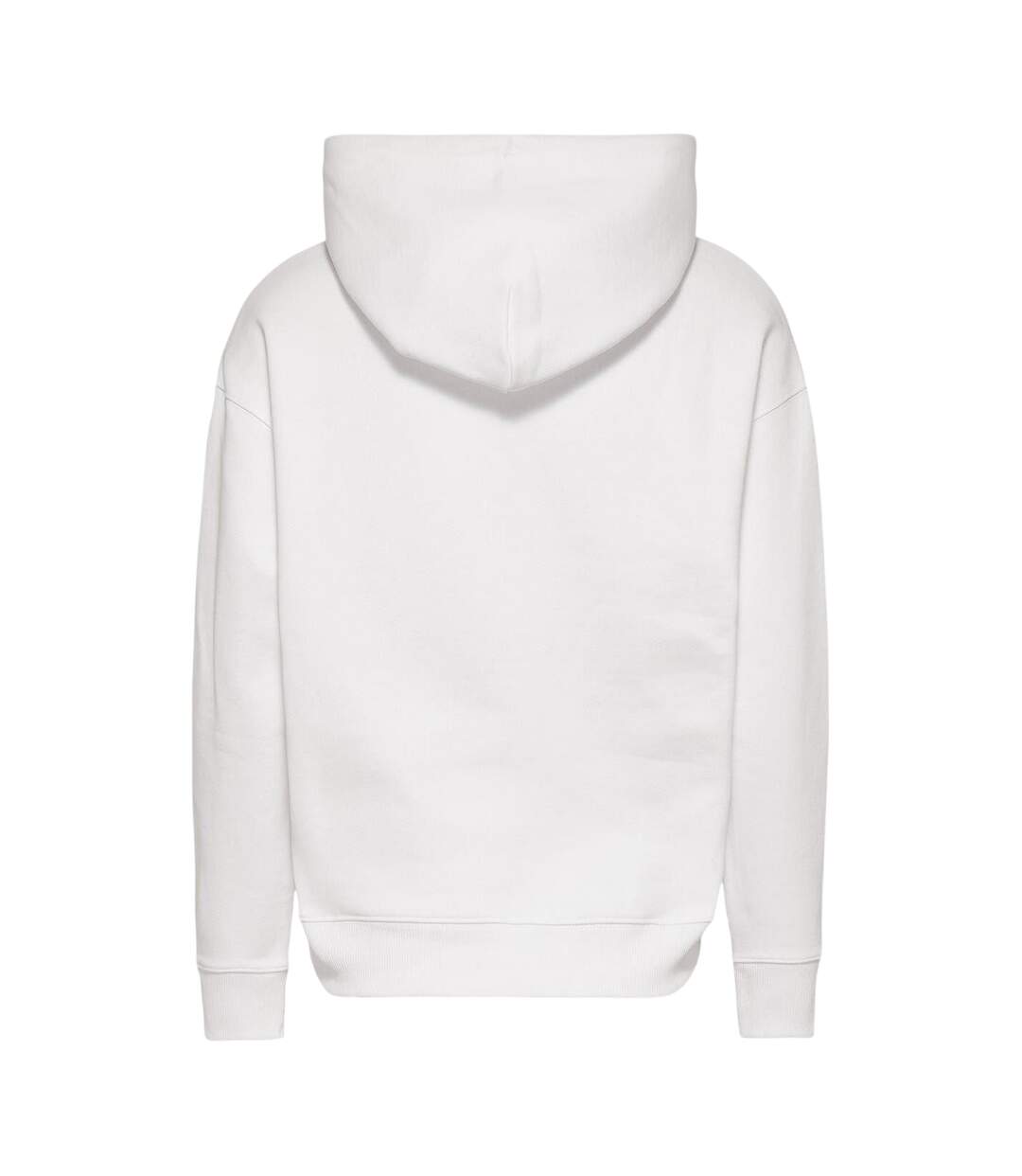 Womens/ladies Badge Relaxed Fit Hoodie White Tommy Jeans-2