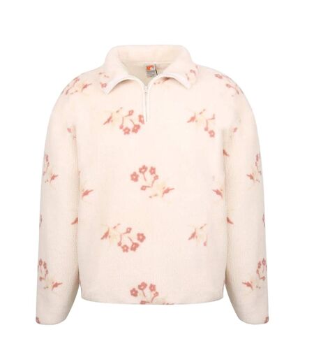 Sweat Motif/style Floral Femme Crème SoulCal