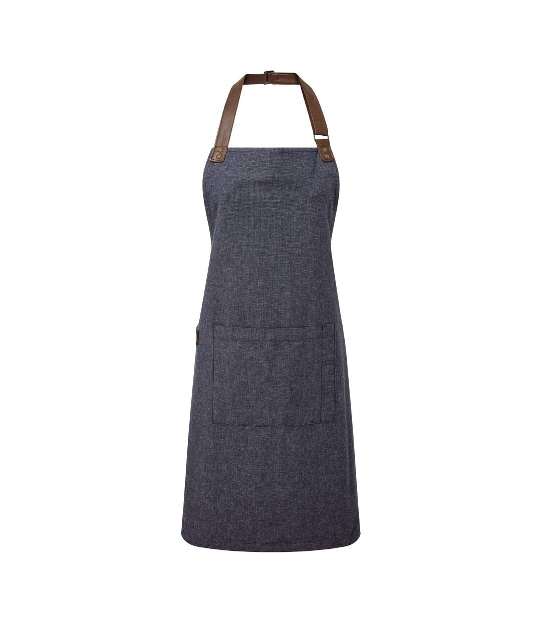 Adults unisex annex bib apron one size navy Premier-1