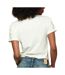 T-shirt Blanc/Argent Femme Kaporal Off White - L