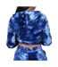 Sweat à Capuche Bleu Femme Project X Paris Tie & Dye