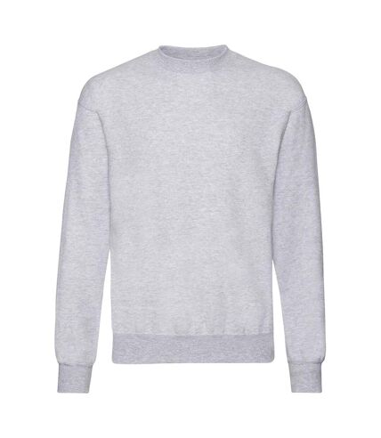 Sweat classic homme gris chiné Fruit of the Loom Fruit of the Loom