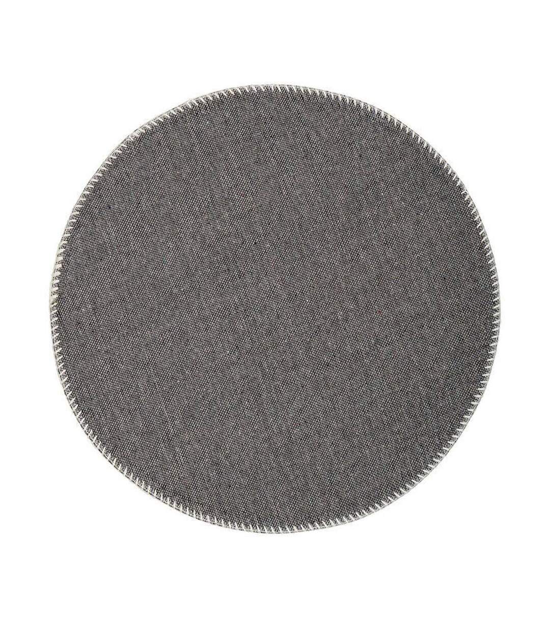 Tapis Rond Enfant Imprimé Bambini 160cm Orange-3