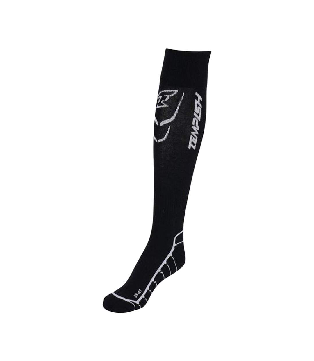 Chaussettes De Sport Attack Homme Noir Tempish-1
