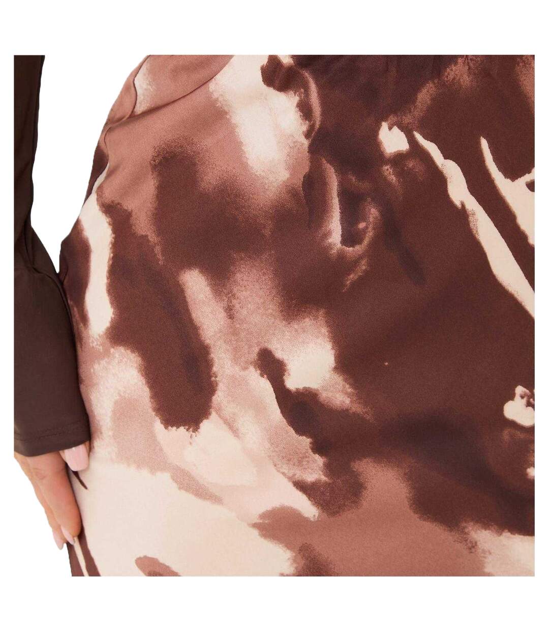 Jupe Longue Femme Marron I Saw It First-3