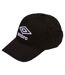 Logo cap black/white Umbro-1