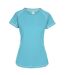 T-shirt De Sport Viktoria Femme Bleu Clair Trespass-3