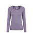 Haut Thermique Keep The Heat Femme Vieux Violet Mountain Warehouse-1