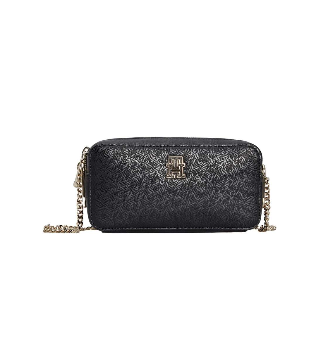 Sac À Main Motif/style Logo Femme Taille Unique Noir Tommy Hilfiger-1