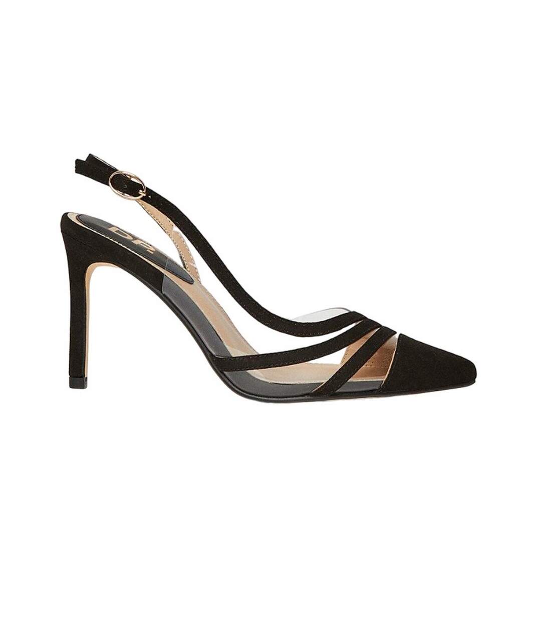 Sandales detroit femme noir Dorothy Perkins-2