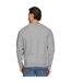 Mens Core Combed Cotton Regular Sweatshirt Ash Grey Casual Classics-3