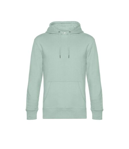 Mens King Hooded Sweater Vert Aqua B&C