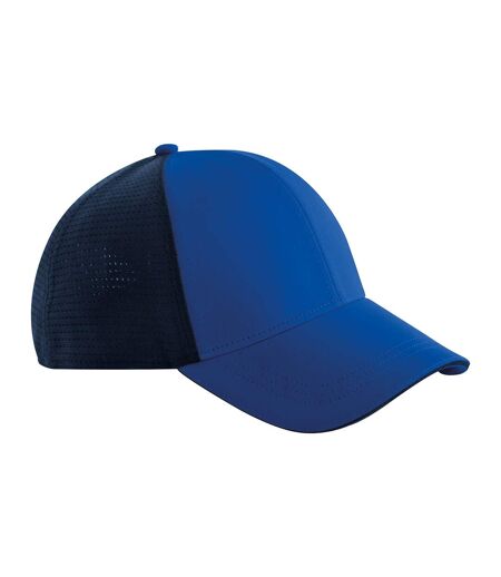 Casquette De Baseball Motif/style Détail Contrasté Club Bleu Roi Bleu Marine Beechfield