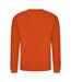 Sweatshirt unisexe orange foncé Awdis