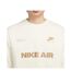 Sweat Motif/style Grand Logo Air Homme Blanc Nike-4