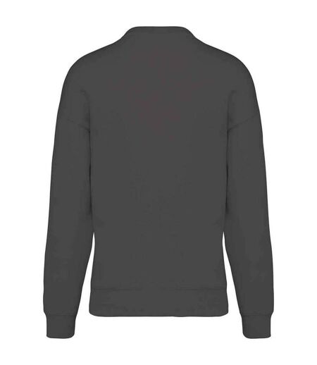 Womens/ladies oversized sweatshirt iron grey Native Spirit