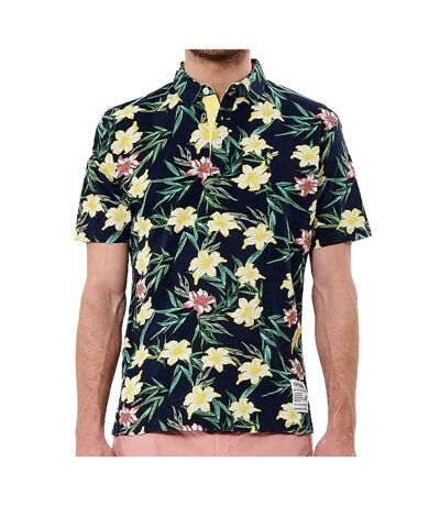 Polo à Fleurs Marine Homme Kaporal Nevere - M