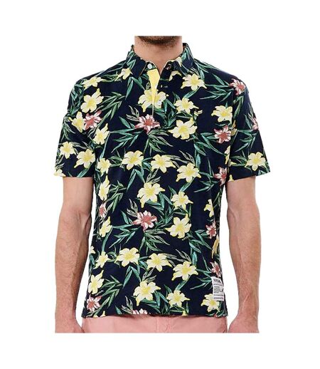 Polo à Fleurs Marine Homme Kaporal Nevere - M