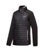 Veste Hybride Matelassée Et Compressible Clumber Femme Noir Lilas Clair Regatta-4