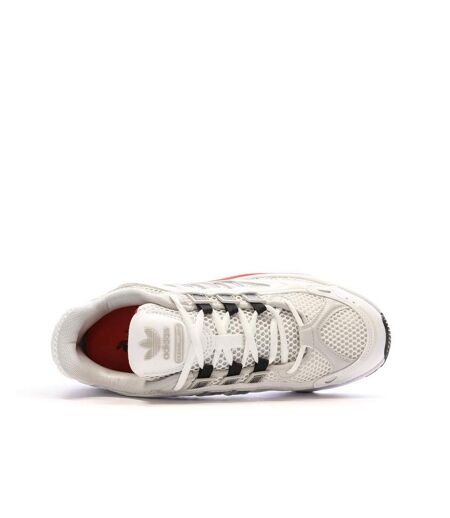 Baskets blanches/rouges homme adidas ozmillen