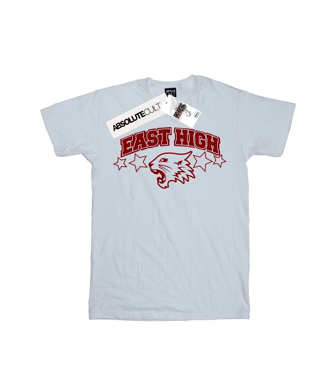 Disney Femmes/Les femmes High School Musical The Musical Wildcat Stars - T-shirt boyfriend en coton (Blanc) - UTBI28258-1