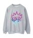 Disney - Sweat DESCENDANTS PINK CROWN - Femme (Gris chiné) - UTBI15550-1