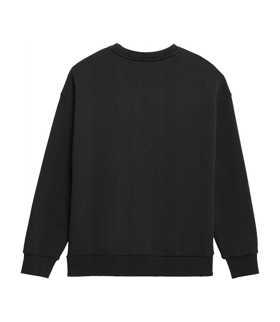 Sweat Ss23tswsf537 Femme Noir 4F-3